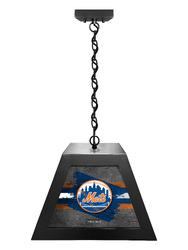 New York Mets Box Pendant Light