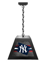 New York Yankees Box Pendant Light