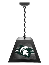 Michigan State Box Pendant Light