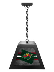 Minnesota Wild Box Pendant Light