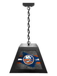 New York Islanders Box Pendant Light