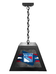 New York Rangers Box Pendant Light