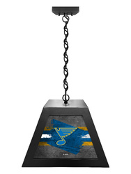 St. Louis Blues Box Pendant Light