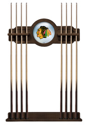 Chicago Blackhawks Cue Rack