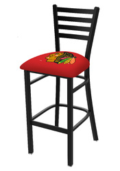 Chicago Blackhawks L004 Logo Jackie I Stationary Bar Stool