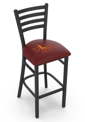 Louisiana Monroe L004 Logo Jackie I Stationary Bar Stool