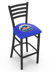 New York Mets L004 Logo Jackie I Stationary Bar Stool