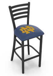 Notre Dame L004 Logo Jackie I Stationary Bar Stool