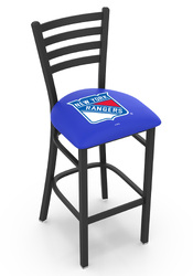 New York Rangers L004 Logo Jackie I Stationary Bar Stool