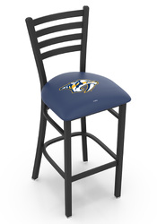 Nashville Predators L004 Logo Jackie I Stationary Bar Stool