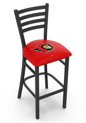Ottawa Senators L004 Logo Jackie I Stationary Bar Stool