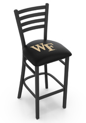 Wake Forest L004 Logo Jackie I Stationary Bar Stool