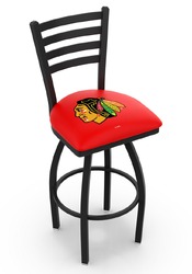 Chicago Blackhawks L014 Logo Jackie 2 Bar Stool