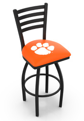 Clemson L014 Logo Jackie 2 Bar Stool