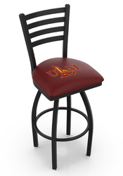 Louisiana Monroe L014 Logo Jackie 2 Bar Stool