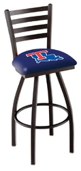 Louisiana Tech L014 Logo Jackie 2 Bar Stool