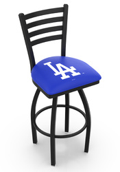 Los Angeles Dodgers L014 Logo Jackie 2 Bar Stool