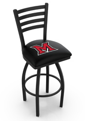 Miami Ohio L014 Logo Jackie 2 Bar Stool