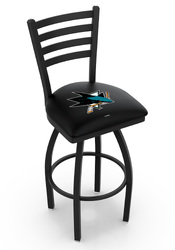 San Jose Sharks L014 Logo Jackie 2 Bar Stool