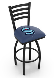 Seattle Kraken L014 Logo Jackie 2 Bar Stool