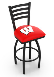 Wisconsin L014 Logo Jackie 2 Bar Stool