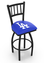 Los Angeles Dodgers L018 Logo Contessa 2 Bar Stool