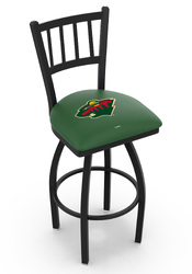 Minnesota Wild L018 Logo Contessa 2 Bar Stool