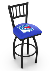 New York Rangers L018 Logo Contessa 2 Bar Stool