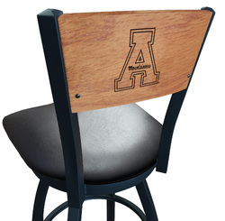 Appalachian State L038 Logo Voltaire 2 Bar Stool
