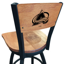 Colorado Avalanche L038 Logo Voltaire 2 Bar Stool