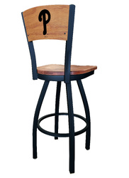 Philadelphia Phillies L038 Logo Voltaire 2 Bar Stool