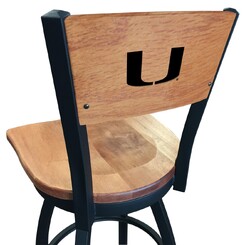 Miami L038 Logo Voltaire 2 Bar Stool