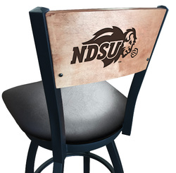 North Dakota State L038 Logo Voltaire 2 Bar Stool