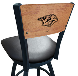 Nashville Predators L038 Logo Voltaire 2 Bar Stool