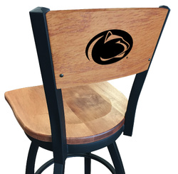 Penn State L038 Logo Voltaire 2 Bar Stool