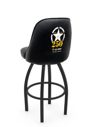 Army L048 Logo Grizzly I Bar Stool