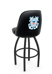 Coast Guard L048 Logo Grizzly I Bar Stool