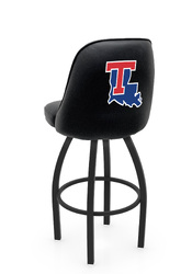 Louisiana Tech L048 Logo Grizzly I Bar Stool