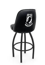 POW/MIA L048 Logo Grizzly I Bar Stool