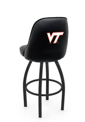 Virginia Tech L048 Logo Grizzly I Bar Stool