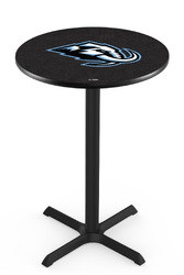 Utah Mammoth L211 Black Wrinkle Logo Table