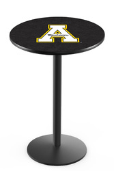Appalachian State L214 Black Wrinkle Logo Table