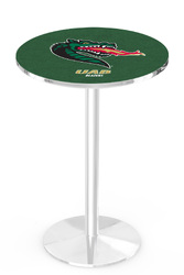 Alabama Birmingham L214 Chrome Logo Table
