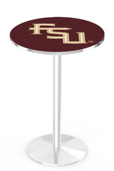 Florida State L214 Chrome Logo Table