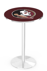 Florida State L214 Chrome Logo Table