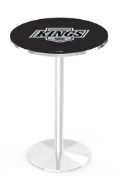 Los Angeles Kings L214 Chrome Logo Table