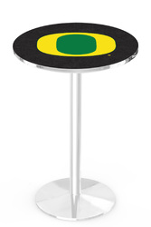 Oregon L214 Chrome Logo Table