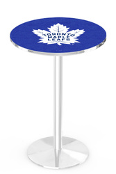 Toronto Maple Leafs L214 Chrome Logo Table