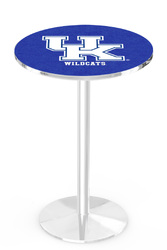 Kentucky L214 Chrome Logo Table