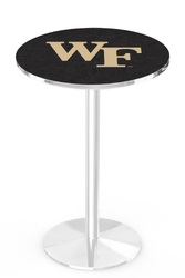 Wake Forest L214 Chrome Logo Table
